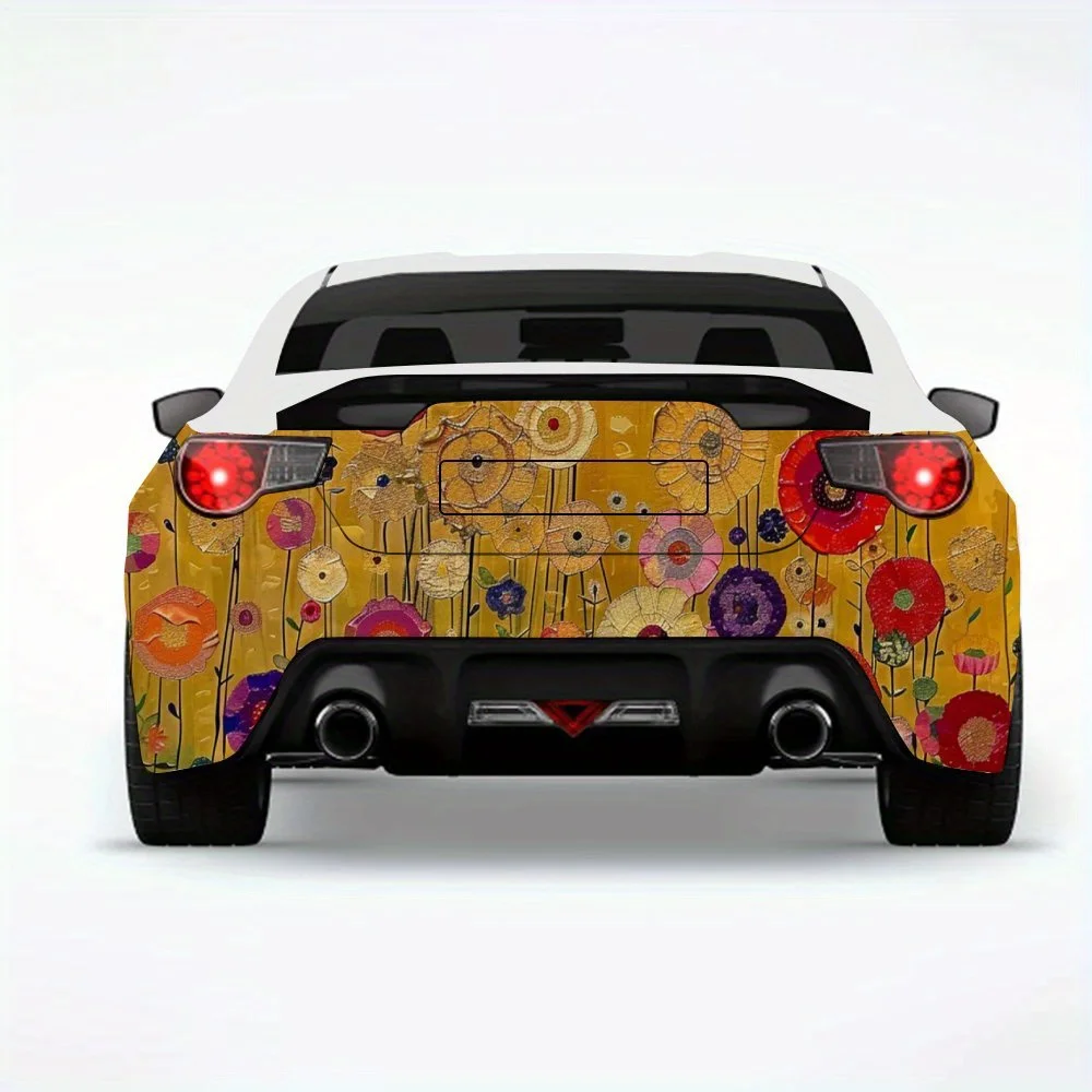 Vivid Flower Sea Car Sticker,Vinyl Decal for Car Rear, Waterproof Self-Adhesive Vinyl Stickers for Vehicle Tail and Bumper, Deco
Vivid Flower Sea Car Sticker,Vinyl Decal for Car Rear, Waterproof Self-Adhesive Vinyl Stickers for Vehicle Tail and Bumper, Deco