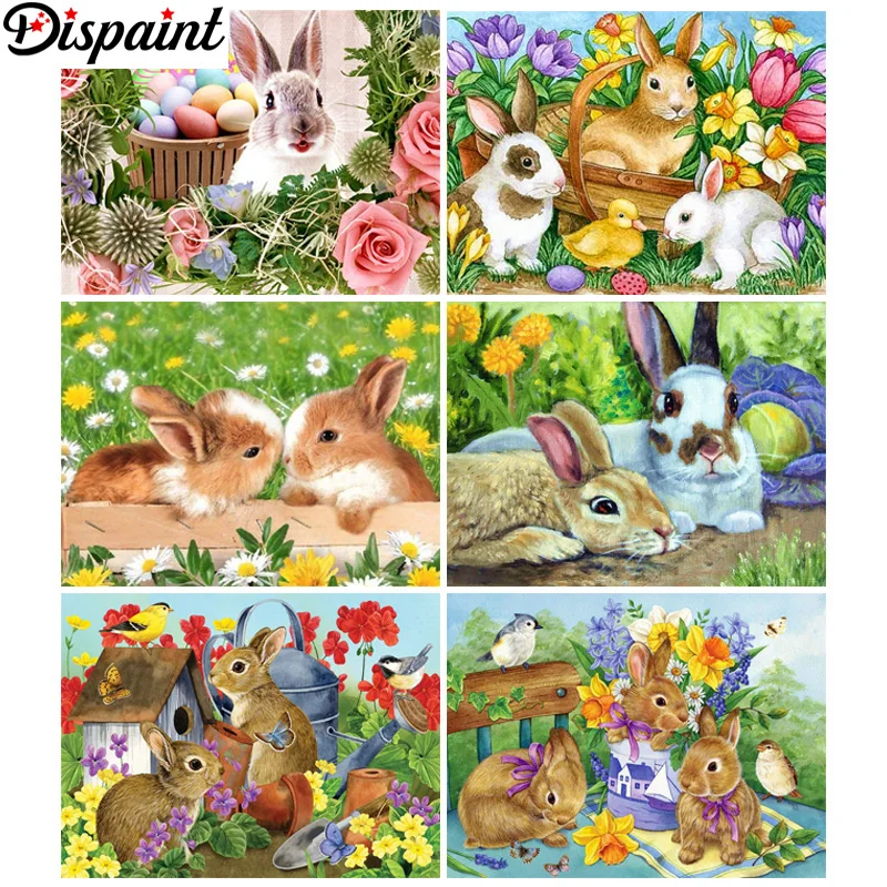 Dispaint квадратная/круглая дрель 5D DIY алмазная живопись "животное кролик цветок" вышивка крестиком полный декор со стразами
Dispaint квадратная/круглая дрель 5D DIY алмазная живопись "животное кролик цветок" вышивка крестиком полный декор со стразами