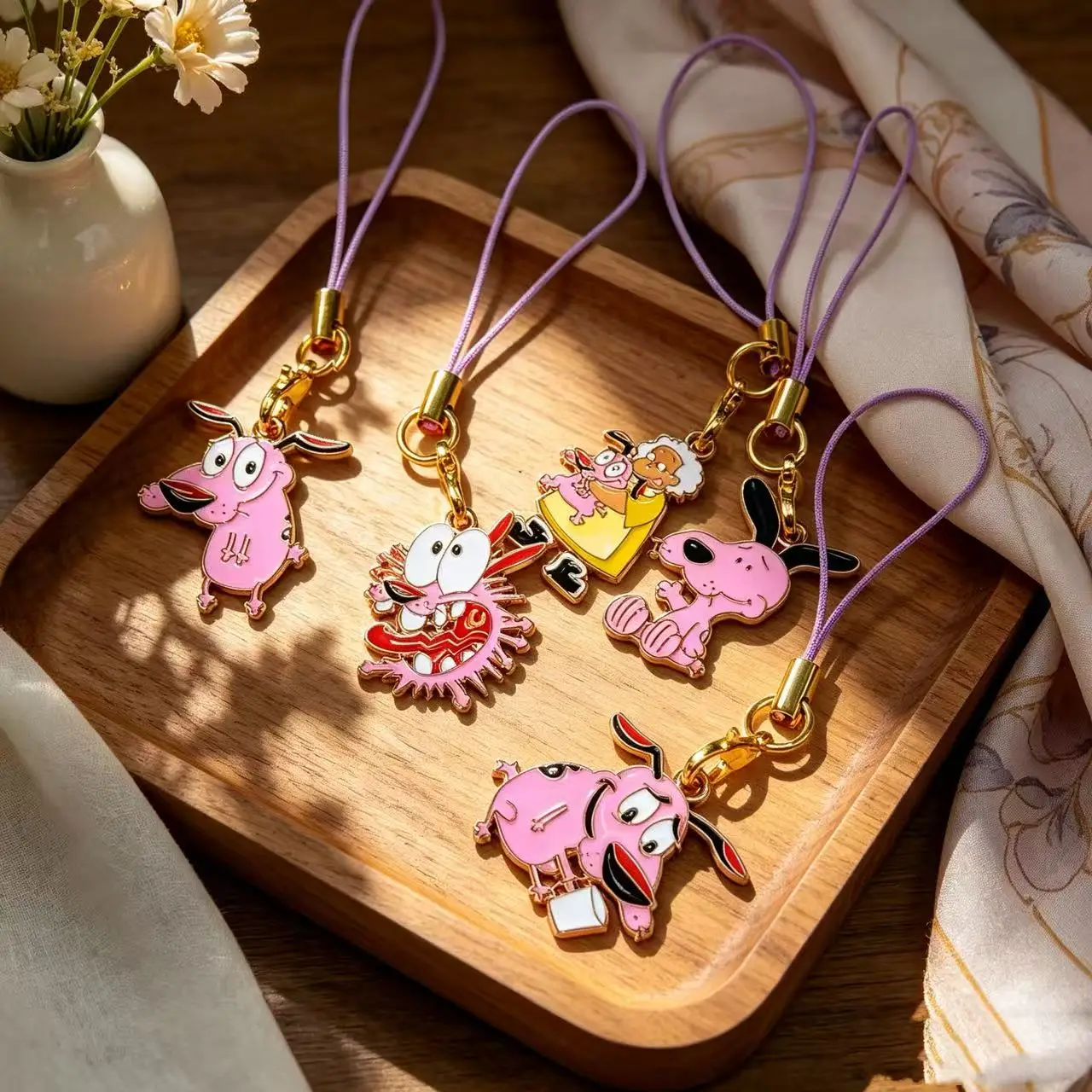5pcs Keychain Set - Cartoon Pendants Mobile Phone Accessory for Fans Key Ring
5pcs Keychain Set - Cartoon Pendants Mobile Phone Accessory for Fans Key Ring