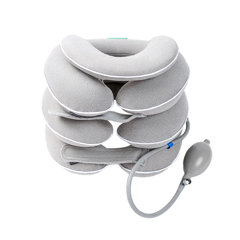 Neck Stretcher Inflatable Cervical Neck Traction Brace Breathable Comfortable Protection Prevent Cervical Forward Leaning 3Layer 
Neck Stretcher Inflatable Cervical Neck Traction Brace Breathable Comfortable Protection Prevent Cervical Forward Leaning 3Layer