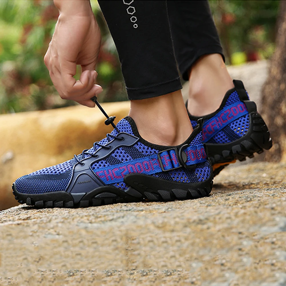 Men Barefoot Shoes Breathable Mesh Quick Dry Elastic Shoelace for Hiking Cycling
Men Barefoot Shoes Breathable Mesh Quick Dry Elastic Shoelace for Hiking Cycling