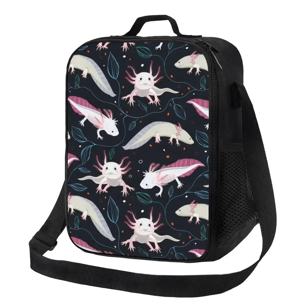 Cute Exotic Salamander Animal Axolotls Insulated Lunch Bag for Women Thermal Cooler Lunch Tote Office Work School
Cute Exotic Salamander Animal Axolotls Insulated Lunch Bag for Women Thermal Cooler Lunch Tote Office Work School