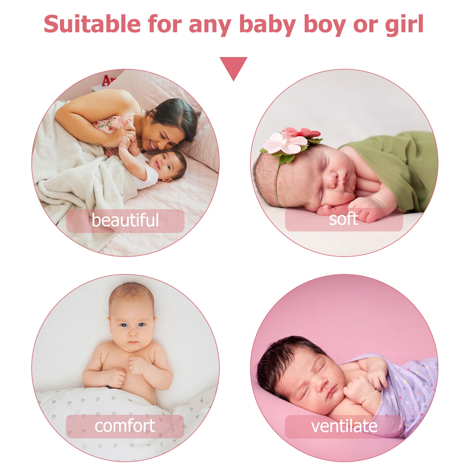 2pcs Rabbit Ears Indian Hat for Baby Infant Pure Color Breathable Soft Skin-Friendly Newborn Caps Hollow-Out Design Comfortable
2pcs Rabbit Ears Indian Hat for Baby Infant Pure Color Breathable Soft Skin-Friendly Newborn Caps Hollow-Out Design Comfortable