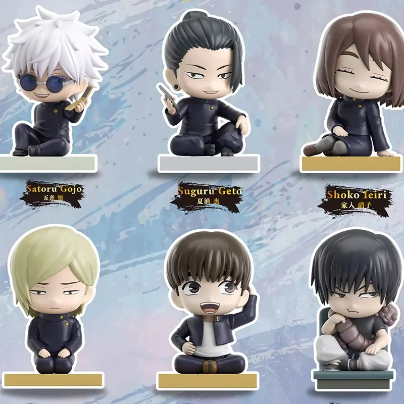 EAKI Jujutsu Kaisen Sitting Figure Blind Box Cute Sitting PVC Anime Action Figure Collectible Mystery Toy Gift For Fans
EAKI Jujutsu Kaisen Sitting Figure Blind Box Cute Sitting PVC Anime Action Figure Collectible Mystery Toy Gift For Fans