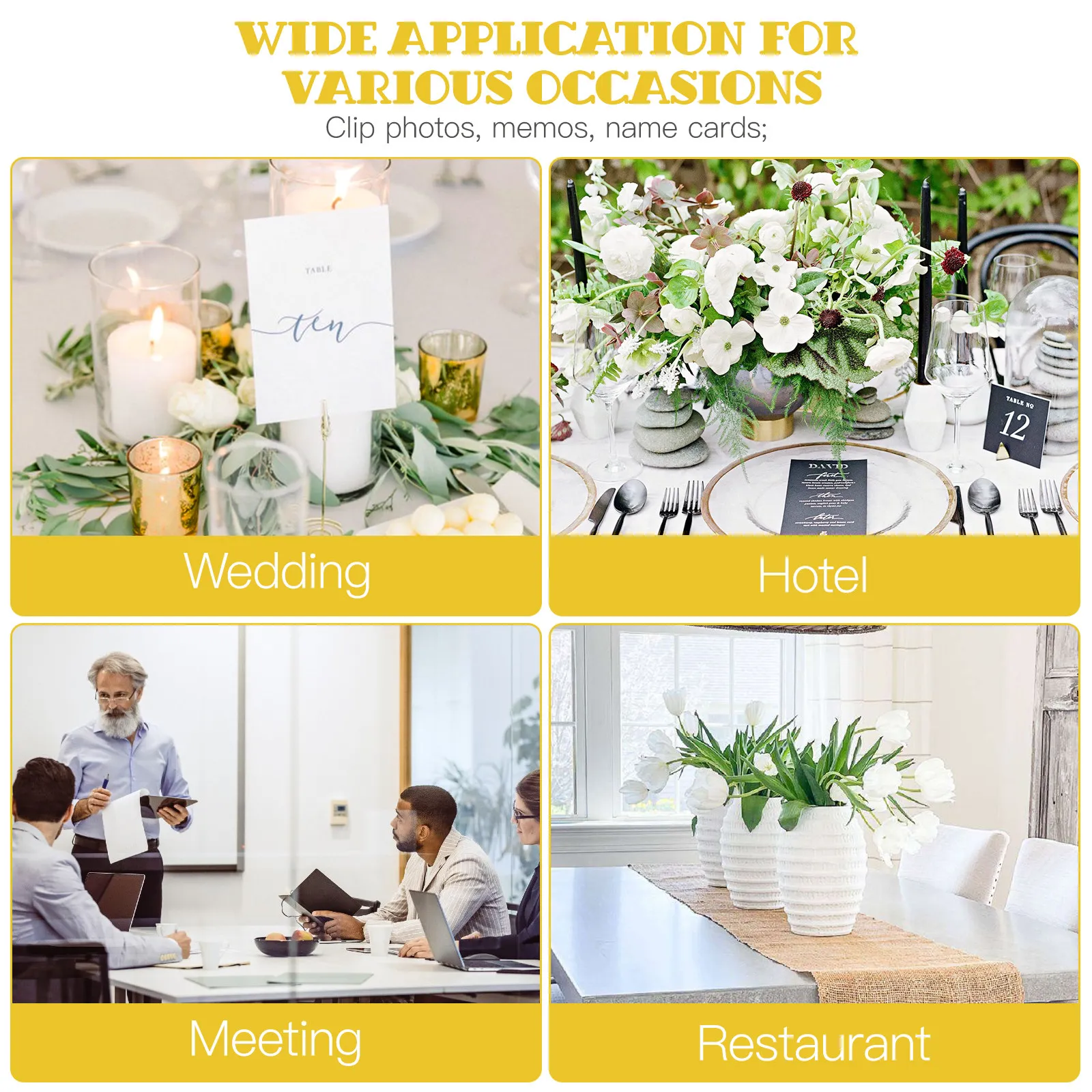Wire Holders Heart Shape Photo Clips Memo Clamp Note Stand for Pictures Table Number Sign Wedding Home Office Decoration
Wire Holders Heart Shape Photo Clips Memo Clamp Note Stand for Pictures Table Number Sign Wedding Home Office Decoration