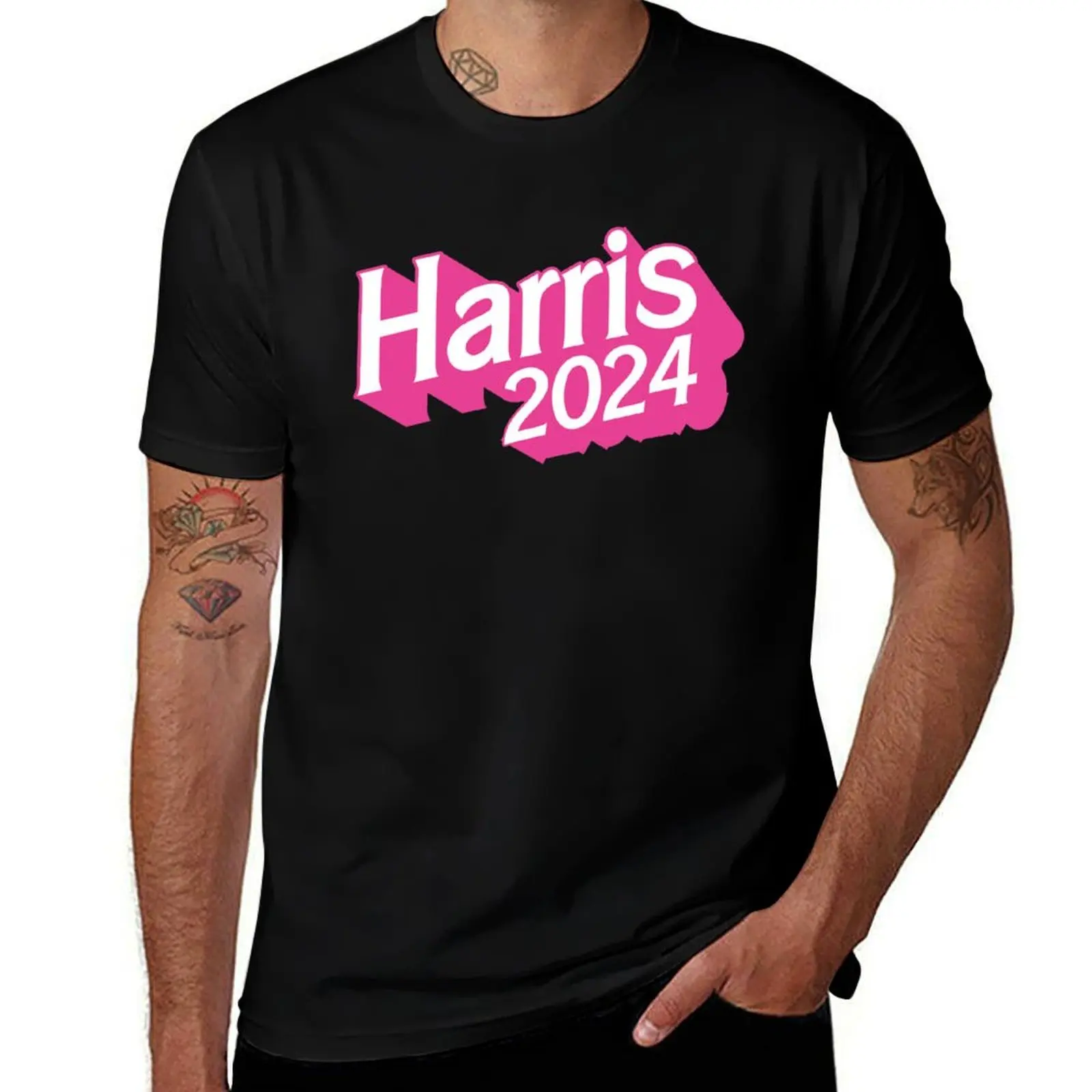 Harris 2024 Pink T-Shirt designer shirts quick drying vintage graphic tee summer tops t shirts for men graphic
Harris 2024 Pink T-Shirt designer shirts quick drying vintage graphic tee summer tops t shirts for men graphic