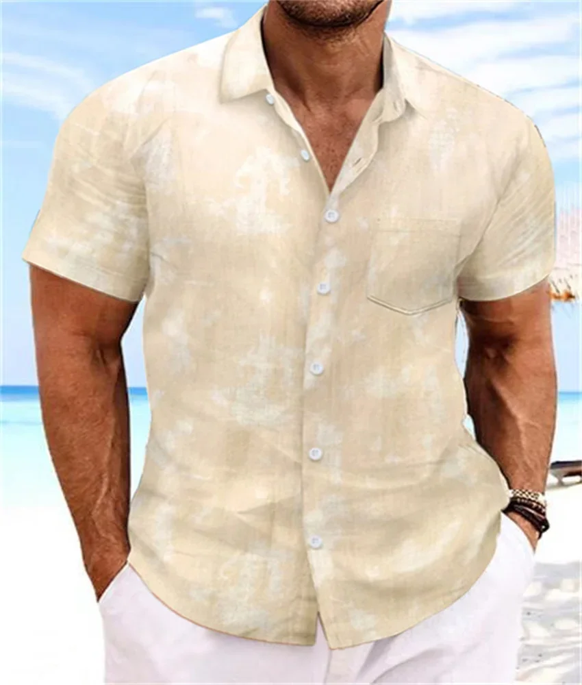 summer new men's fashion tie-dye printed short-sleeved shirt Comfortable casual trend men's top shirt
summer new men's fashion tie-dye printed short-sleeved shirt Comfortable casual trend men's top shirt