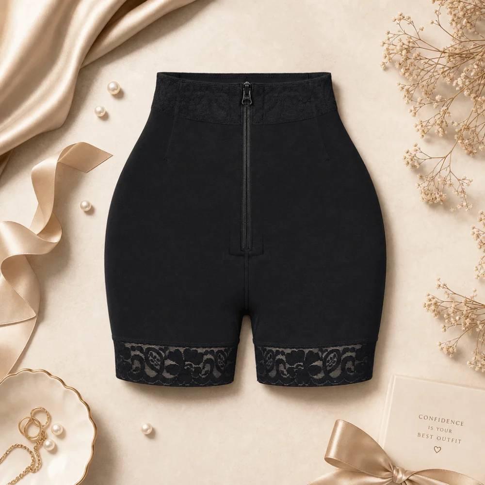 High Waist Body Shapers Butt Lifter Postpartum Slimming Shapewear Seamless Zipper Front Compression Shorts Hourglass Figure
High Waist Body Shapers Butt Lifter Postpartum Slimming Shapewear Seamless Zipper Front Compression Shorts Hourglass Figure