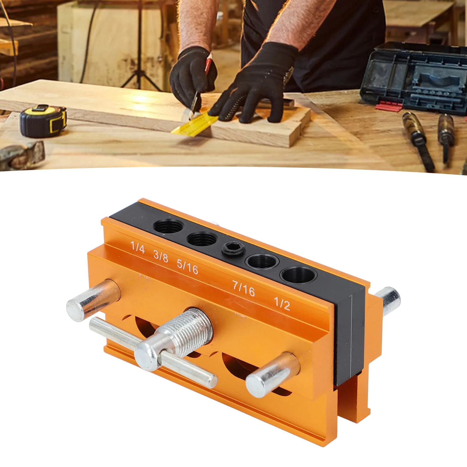 Приспособление для дюбелей с 6 втулками, комплект самоцентрирующихся дюбелей с точным определением местоположения, втулки 1/4 дюйма, 5/16 дюйма, 3/8 дюйма для деревообрабатывающих проектов
Приспособление для дюбелей с 6 втулками, комплект самоцентрирующихся дюбелей с точным определением местоположения, втулки 1/4 дюйма, 5/16 дюйма, 3/8 дюйма для деревообрабатывающих проектов