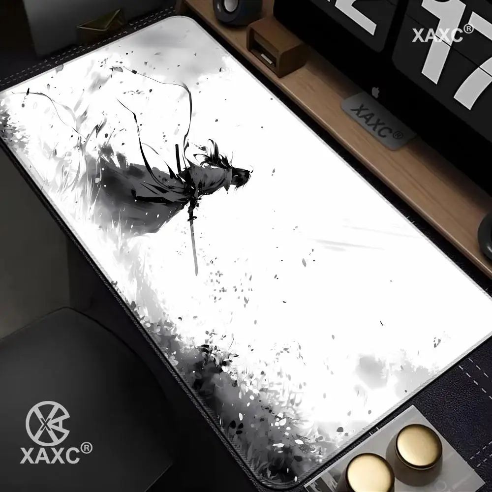 A Large Electronic Sports Gaming Mouse Pad Featuring a Stylish Ink Wash Design of a Swordsman from Behind HYBXXC
A Large Electronic Sports Gaming Mouse Pad Featuring a Stylish Ink Wash Design of a Swordsman from Behind HYBXXC