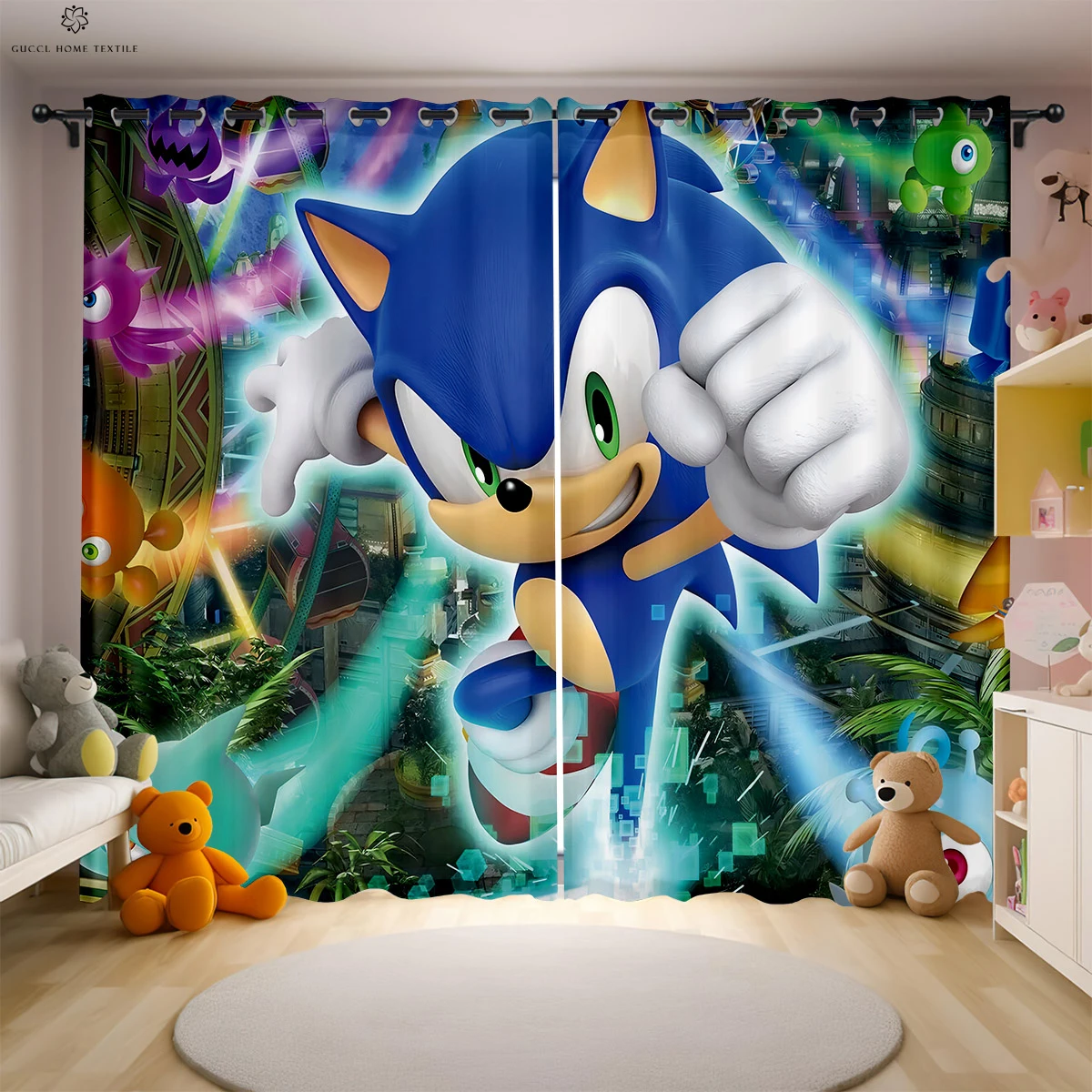 Cartoon Printed Curtains for Kids, Children's Room Decoration, Cute Gifts, Home Decoration, Can Be Customized, 2 Pieces
Cartoon Printed Curtains for Kids, Children's Room Decoration, Cute Gifts, Home Decoration, Can Be Customized, 2 Pieces