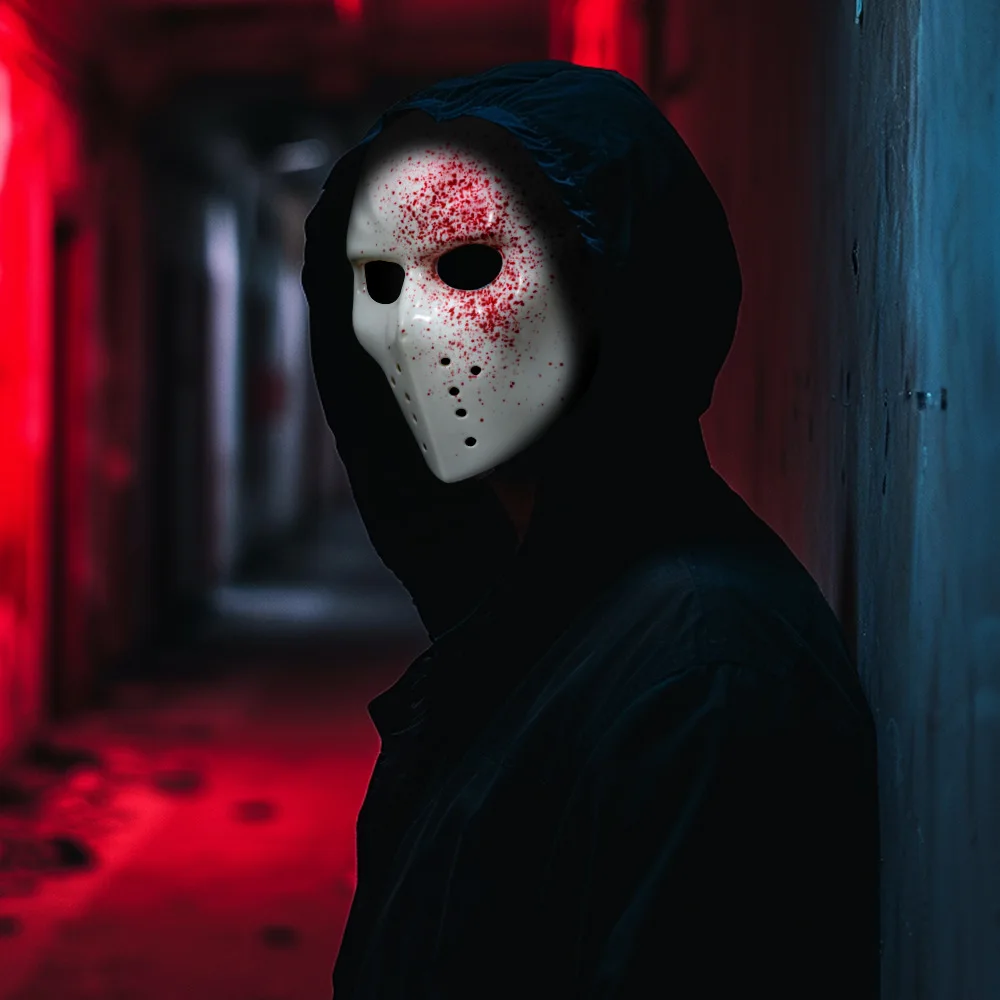 New Halloween Hockey Mask for Maniac Cosplay Party Performance and Dress-up Prop Ideal as Party Accessory
New Halloween Hockey Mask for Maniac Cosplay Party Performance and Dress-up Prop Ideal as Party Accessory