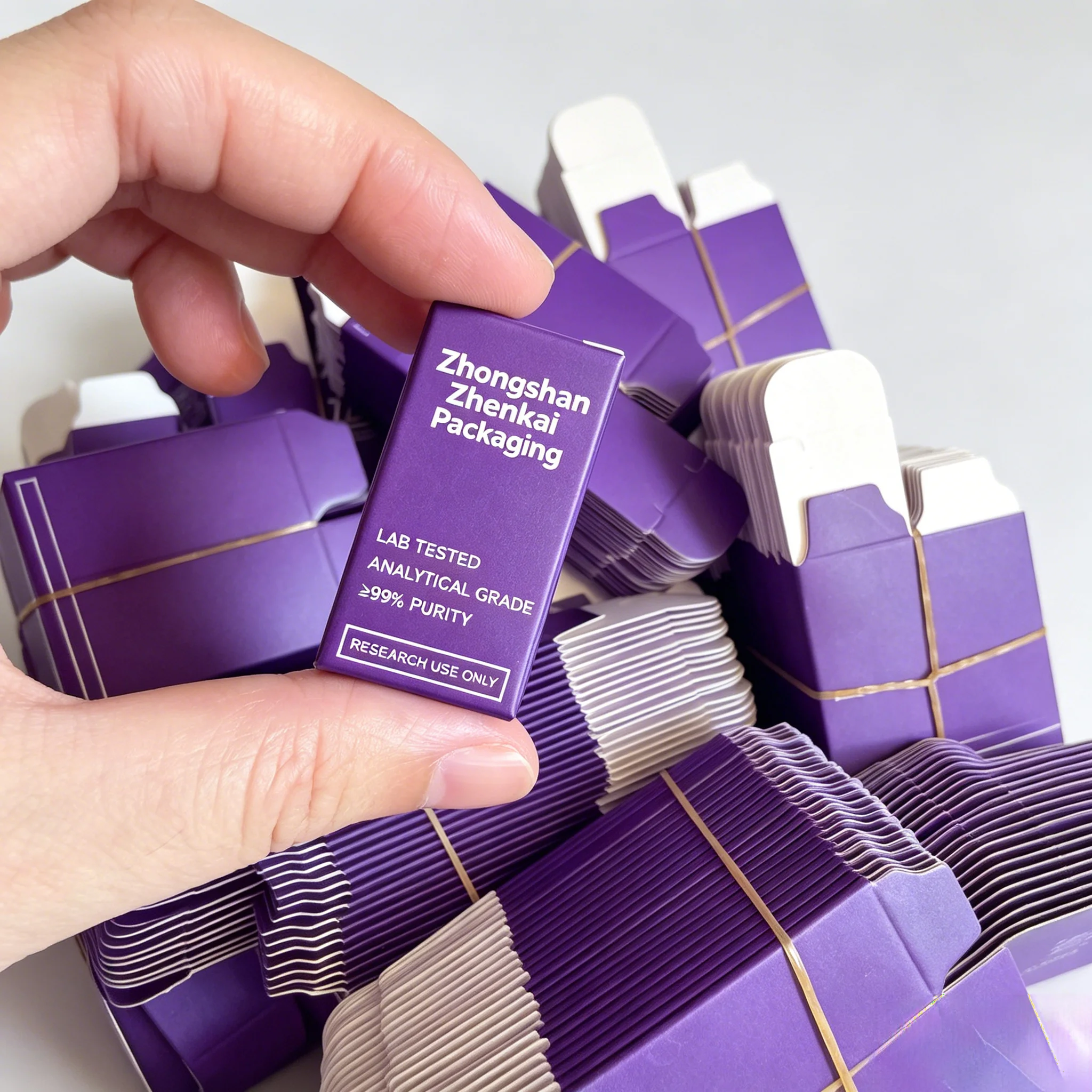 Custom Premium Peptide Powder Bottle Labels & Matching Boxes for 3ml-10ml Vials,Beauty & Fitness Industry
Custom Premium Peptide Powder Bottle Labels & Matching Boxes for 3ml-10ml Vials,Beauty & Fitness Industry