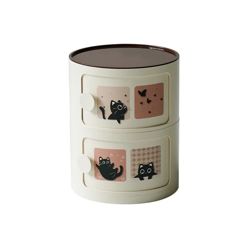 Nordic bedside table round household simple creative bedroom storage cabinet Internet celebrity plastic cartoon ins small
Nordic bedside table round household simple creative bedroom storage cabinet Internet celebrity plastic cartoon ins small
