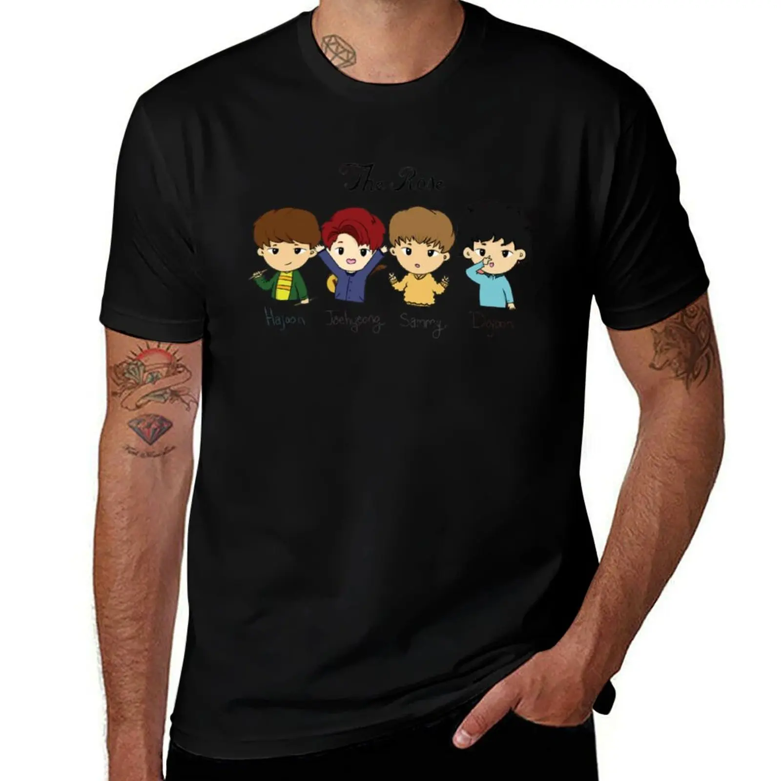 the rose kpop, the kpop BAND, kpop cool design rose, kpop T-Shirt Blouse mens designer clothes
the rose kpop, the kpop BAND, kpop cool design rose, kpop T-Shirt Blouse mens designer clothes