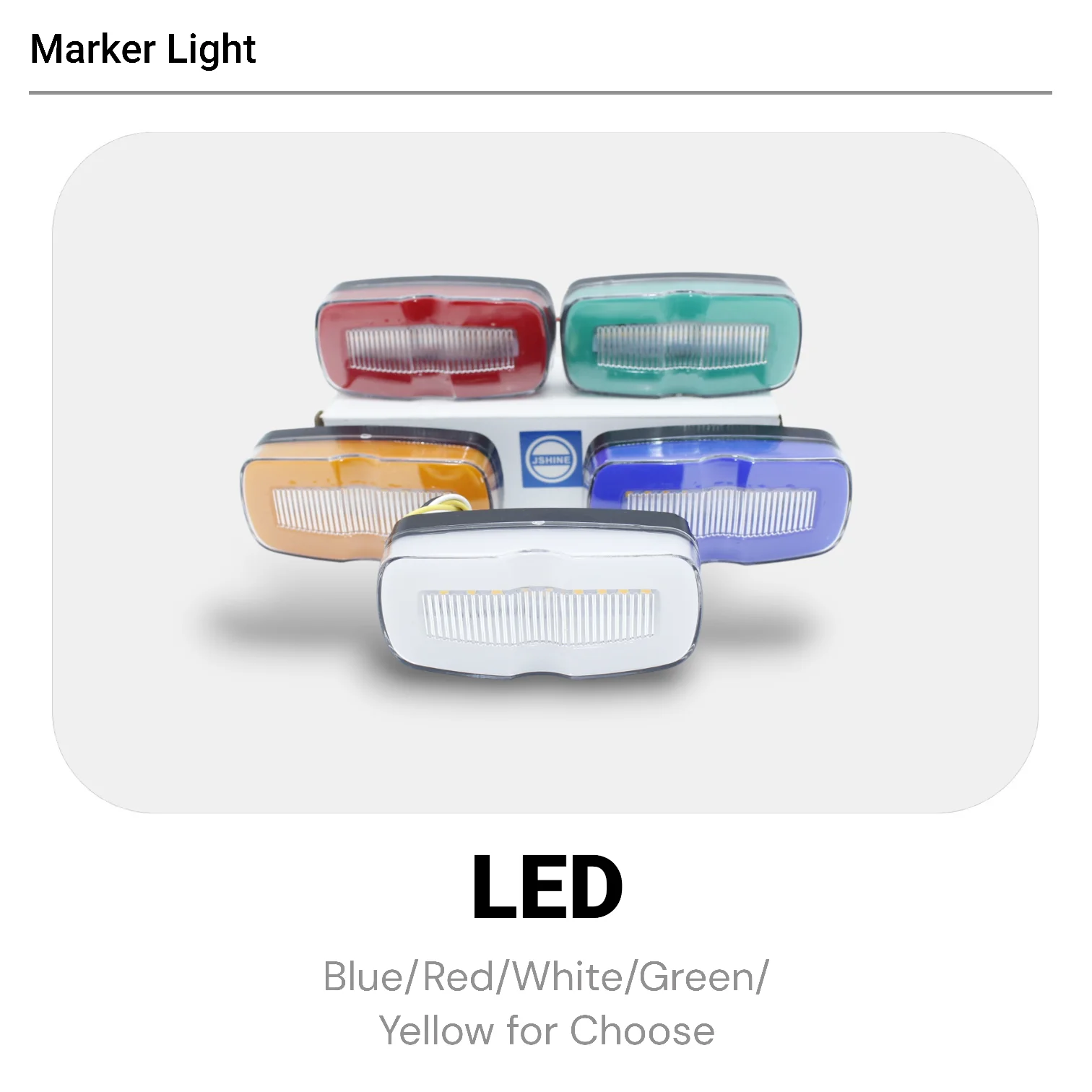 6PCS 100*48mm Plastic LED Amber Glass Side Marker Light, Signal Lamp for Truck Pickup Off-road Vehicle
6PCS 100*48mm Plastic LED Amber Glass Side Marker Light, Signal Lamp for Truck Pickup Off-road Vehicle