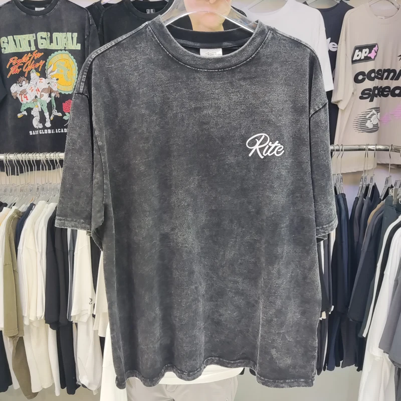 Saint Summer New Fashion Brand High Street Vintage Wash Letter Print Men's Women's Loose Short Sleeve T-shirts
Saint Summer New Fashion Brand High Street Vintage Wash Letter Print Men's Women's Loose Short Sleeve T-shirts