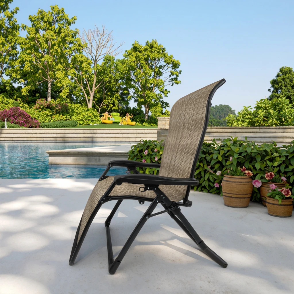 High Quality Portable Aluminum Folding Reclining Chair Adjustable Height Rattan Fabric Modern Office Bedroom Living Room Relax
High Quality Portable Aluminum Folding Reclining Chair Adjustable Height Rattan Fabric Modern Office Bedroom Living Room Relax