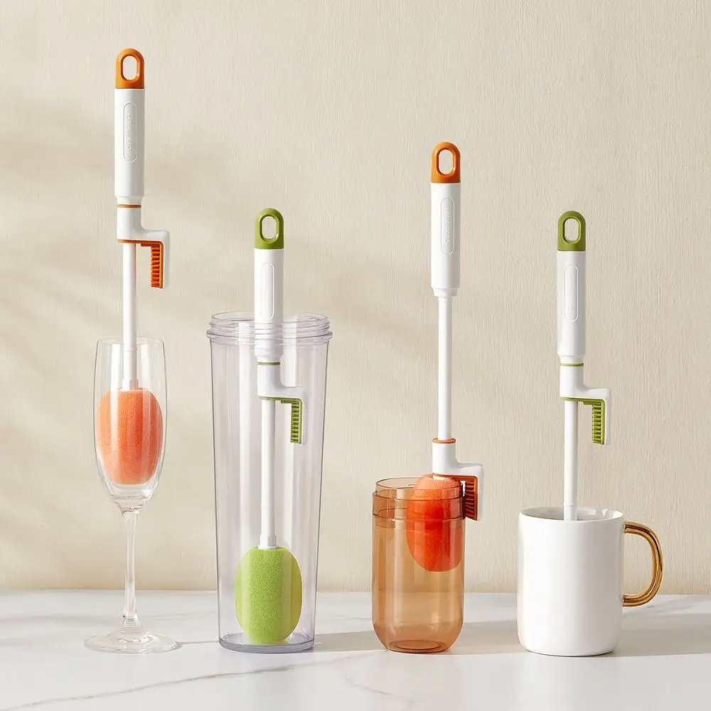Bottle Brush Set 3 In 1 Multifunctional Cup Brushes Soft Head Plastic Sponge Cleaning Brushes Through Hole Gap Rotatable
Bottle Brush Set 3 In 1 Multifunctional Cup Brushes Soft Head Plastic Sponge Cleaning Brushes Through Hole Gap Rotatable