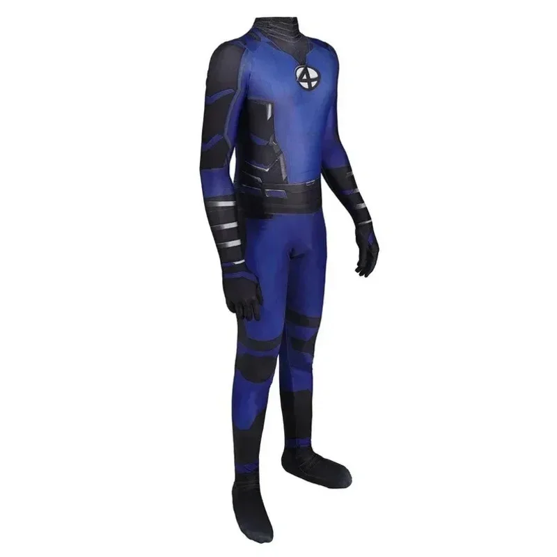 Cosplay Fantastic Four Reed Richards Jumpsuit Stage Performance Men's Tights Halloween Adult Child Superhero Costumes;2'd,5.h;
Cosplay Fantastic Four Reed Richards Jumpsuit Stage Performance Men's Tights Halloween Adult Child Superhero Costumes;2'd,5.h;