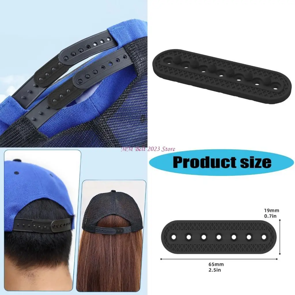 49ME Silicones Hat Expanders Hat Snapbacks Hat Extenders Repair Buckles Fastener for Women Men
49ME Silicones Hat Expanders Hat Snapbacks Hat Extenders Repair Buckles Fastener for Women Men