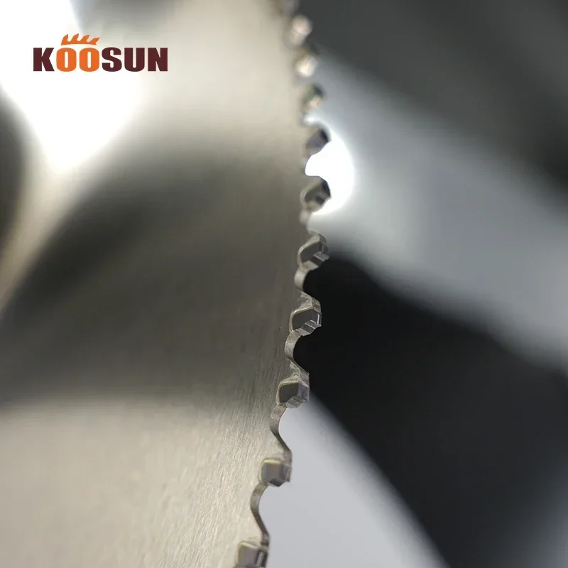 YYHCKOOSUN Carbide saw Blade 285mm Cold cut Metal saw Blade for Cutting Metal Steel Plate cnc saw Blade
YYHCKOOSUN Carbide saw Blade 285mm Cold cut Metal saw Blade for Cutting Metal Steel Plate cnc saw Blade