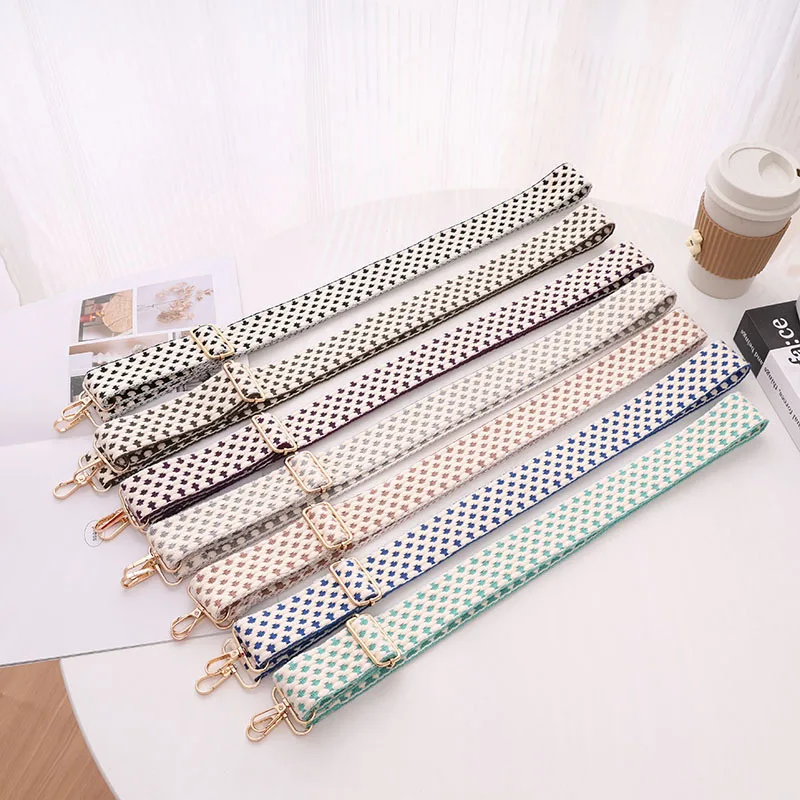 Новый продукт, персонализированный регулируемый универсальный тканый ремень для сумки, диагональный плечевой ремень, аксессуары для сумки, сменный ремень
Новый продукт, персонализированный регулируемый универсальный тканый ремень для сумки, диагональный плечевой ремень, аксессуары для сумки, сменный ремень