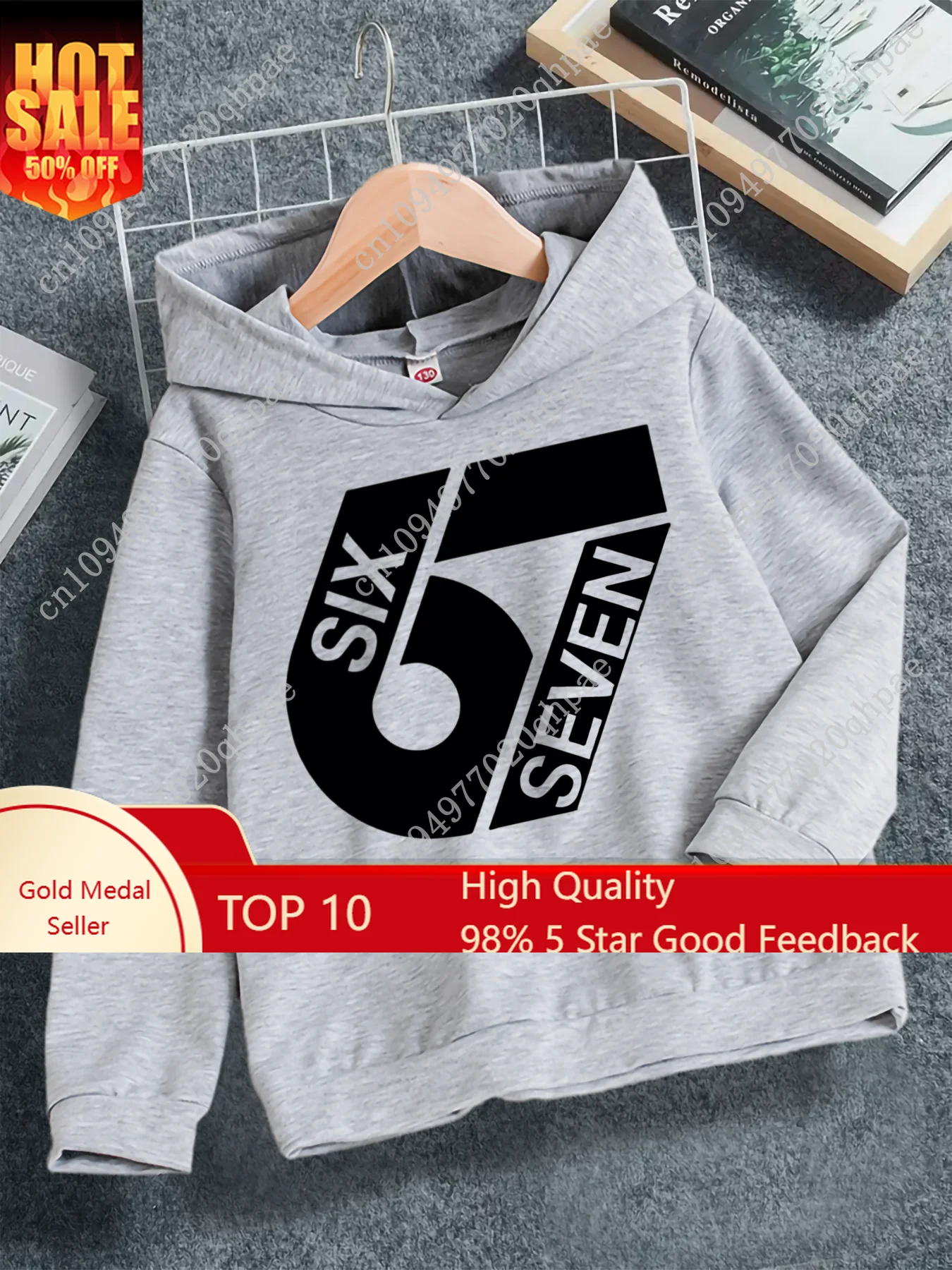 Spring And Autumn Boys' Casual And Fashionable Christmas, 67 Digital Cartoon Printed Grey Hooded Sweatshirt
Spring And Autumn Boys' Casual And Fashionable Christmas, 67 Digital Cartoon Printed Grey Hooded Sweatshirt