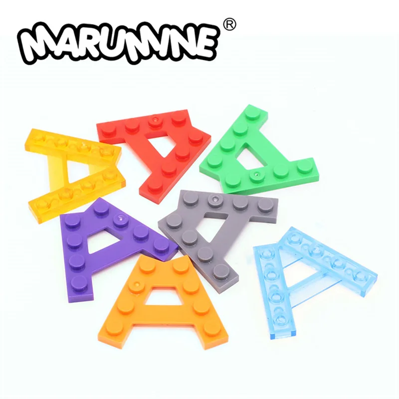Marumine Modifiled Plate 4 Stud 45° Angle 30PCS Compatible with 15706 MOC Blocks A-shape Board Parts Building Bricks Accessories
Marumine Modifiled Plate 4 Stud 45° Angle 30PCS Compatible with 15706 MOC Blocks A-shape Board Parts Building Bricks Accessories