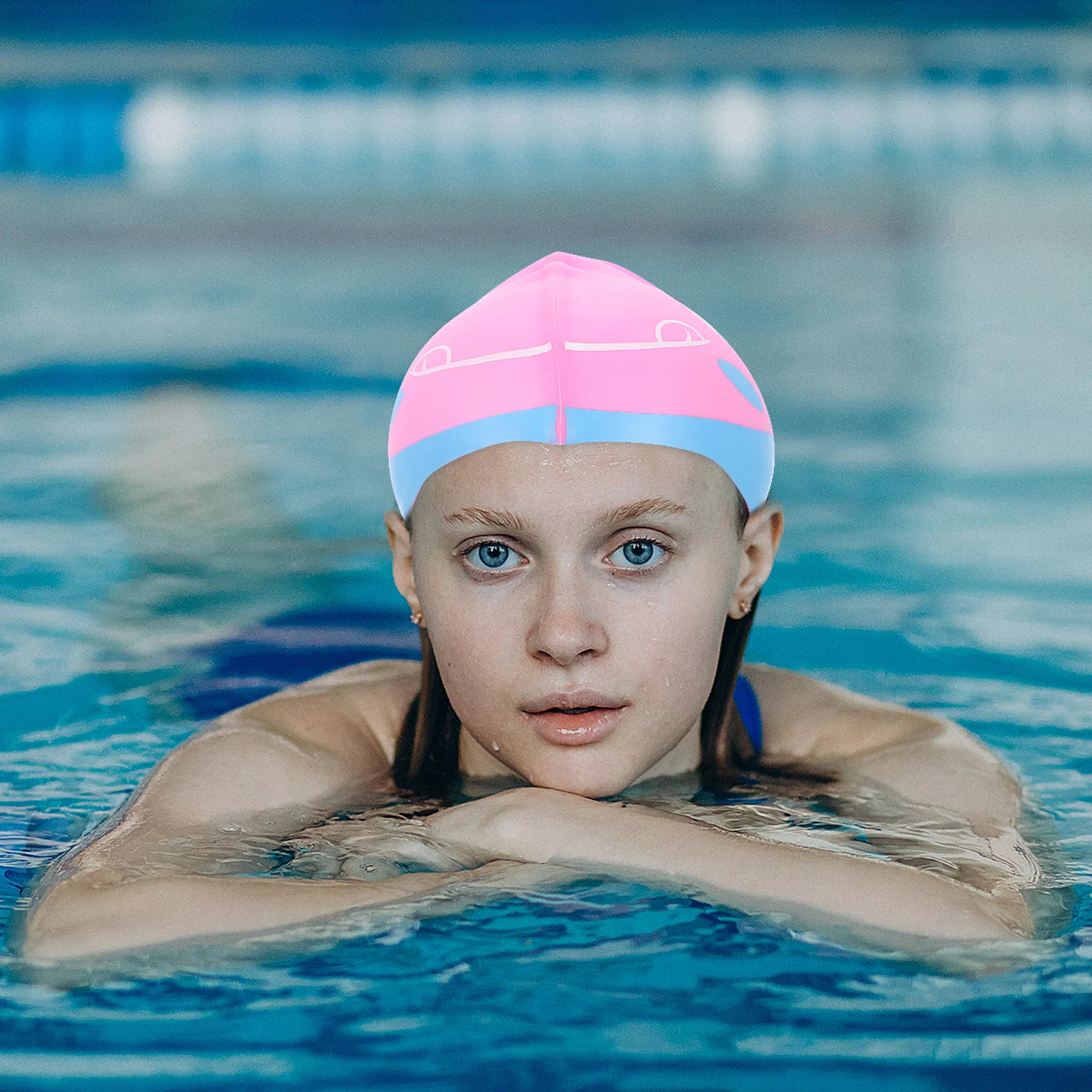 1pc Silicone Swim Caps Kids Cartoon Swimming Hat Waterproof Children Ear Protection Stretchable Baby Head Cover For Toddlers
1pc Silicone Swim Caps Kids Cartoon Swimming Hat Waterproof Children Ear Protection Stretchable Baby Head Cover For Toddlers