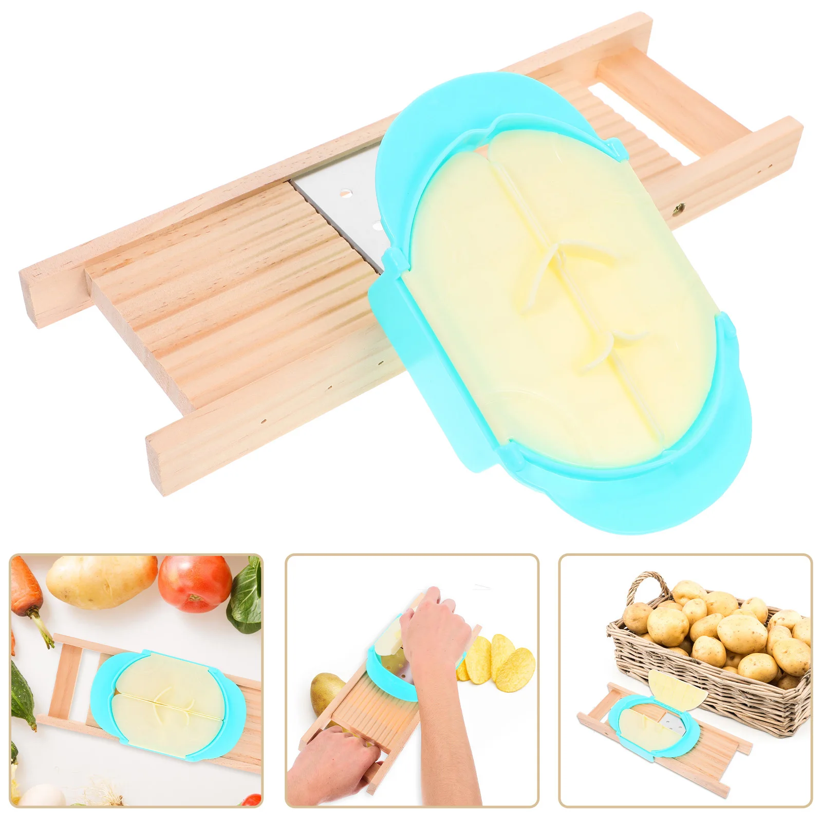 Veggie Chopper Kitchen Tool French Fry Slicer Vegetable Cutter Handheld Potato Chips Maker Fruit Veggie Slicers Safe Reliable
Veggie Chopper Kitchen Tool French Fry Slicer Vegetable Cutter Handheld Potato Chips Maker Fruit Veggie Slicers Safe Reliable