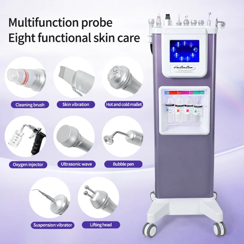 CE Certified 9-in-1 Hydraulic Grinding Oxygen Facial Care Machine Skin Regeneration Deep Cleaning Wrinkle Removal Beauty Machine
CE Certified 9-in-1 Hydraulic Grinding Oxygen Facial Care Machine Skin Regeneration Deep Cleaning Wrinkle Removal Beauty Machine