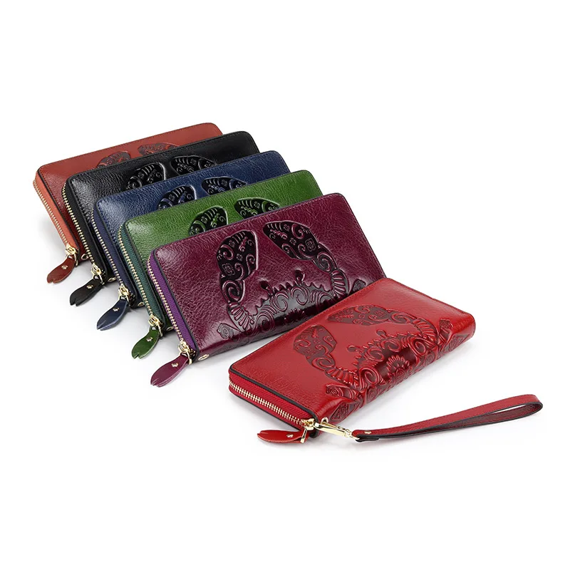 2025 New Genuine Leather Women Long Wallet Fashion Embossed Zipper Large Capacity Waxed Top Grain Handbag
2025 New Genuine Leather Women Long Wallet Fashion Embossed Zipper Large Capacity Waxed Top Grain Handbag