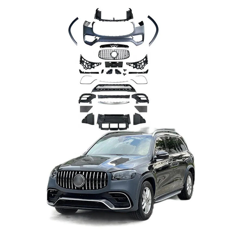 STLFX167 GLS63 Style Front Bumper with Grille Car Body Kit for Mercedes GLS Class X167 Auto Tuning Parts High Quality
STLFX167 GLS63 Style Front Bumper with Grille Car Body Kit for Mercedes GLS Class X167 Auto Tuning Parts High Quality