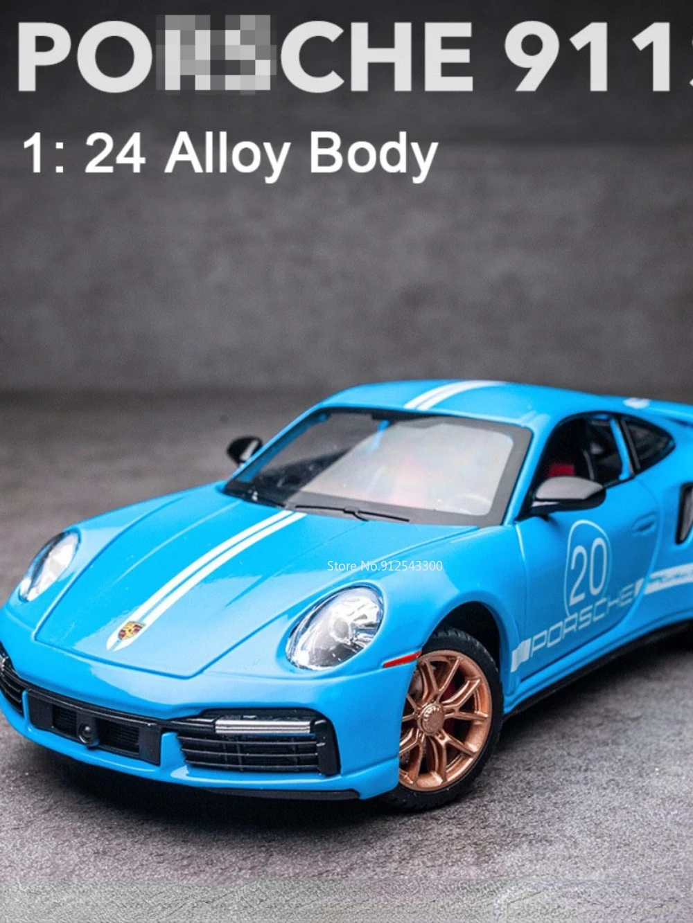 1/24 Scale Posche Series Toy Car Model Alloy Diecast with Sound Light Pull Back Simulation Model Collectible Toys for Boys Gifts
1/24 Scale Posche Series Toy Car Model Alloy Diecast with Sound Light Pull Back Simulation Model Collectible Toys for Boys Gifts