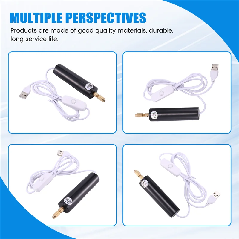 A64Z 0.7-1.2Mm Micro-Electric Hand Drill Set For Resin,Electric Mini Drill For Jewelry Making Electrical Pin Vise Kit
A64Z 0.7-1.2Mm Micro-Electric Hand Drill Set For Resin,Electric Mini Drill For Jewelry Making Electrical Pin Vise Kit