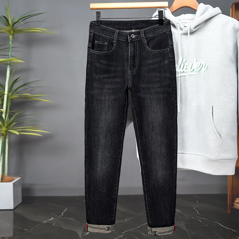 Ripped Regular Slim Fit Straight Jean Comfort Casual Autumn Fashion Denim Pant Classic Skinny Vintage Unisex Men Stretch Trouser
Ripped Regular Slim Fit Straight Jean Comfort Casual Autumn Fashion Denim Pant Classic Skinny Vintage Unisex Men Stretch Trouser