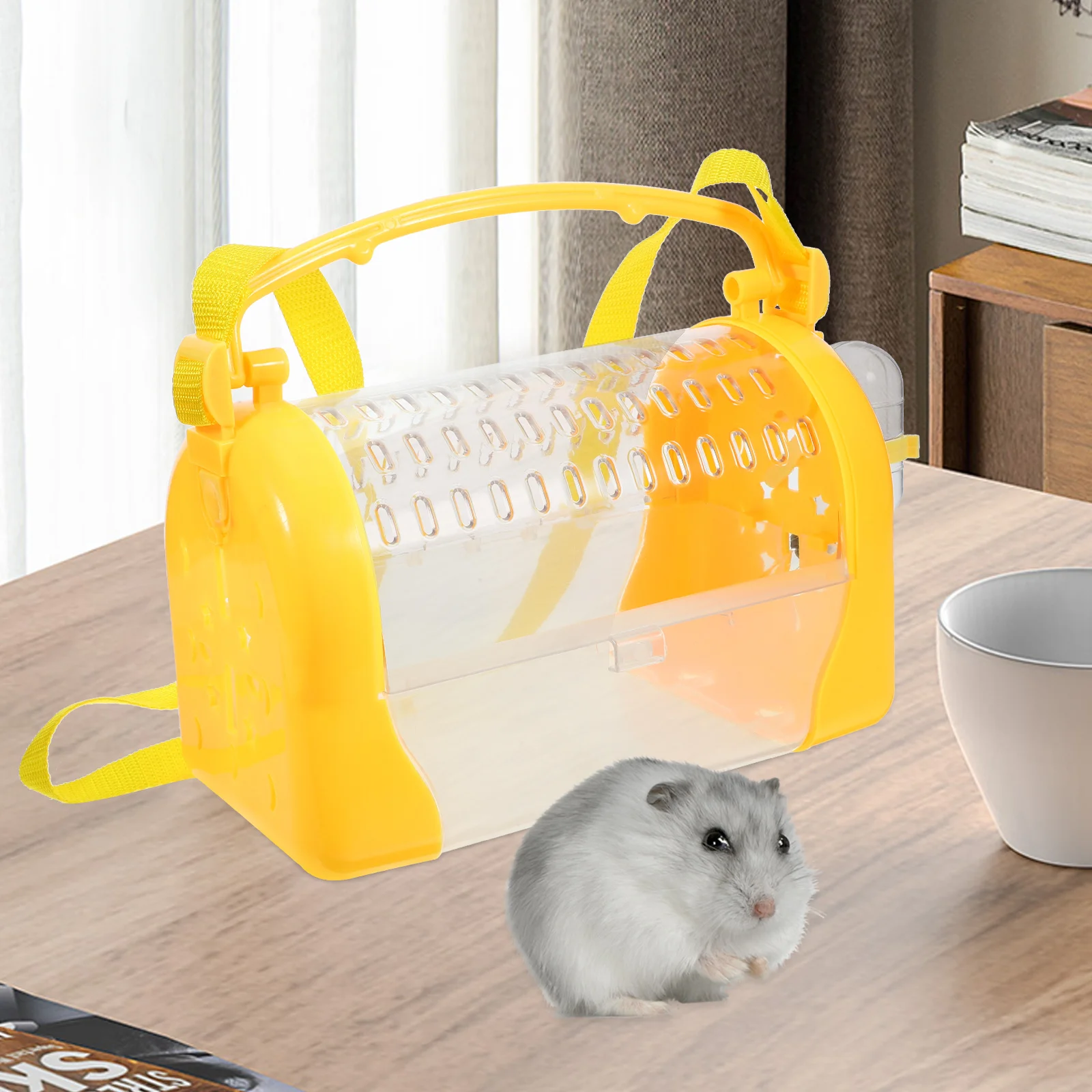 Portable Hamster Cage Clear Plastic Travel Box For Small Pets Outdoor Carrying Case Breathable Pet Carrier Transparent Design
Portable Hamster Cage Clear Plastic Travel Box For Small Pets Outdoor Carrying Case Breathable Pet Carrier Transparent Design