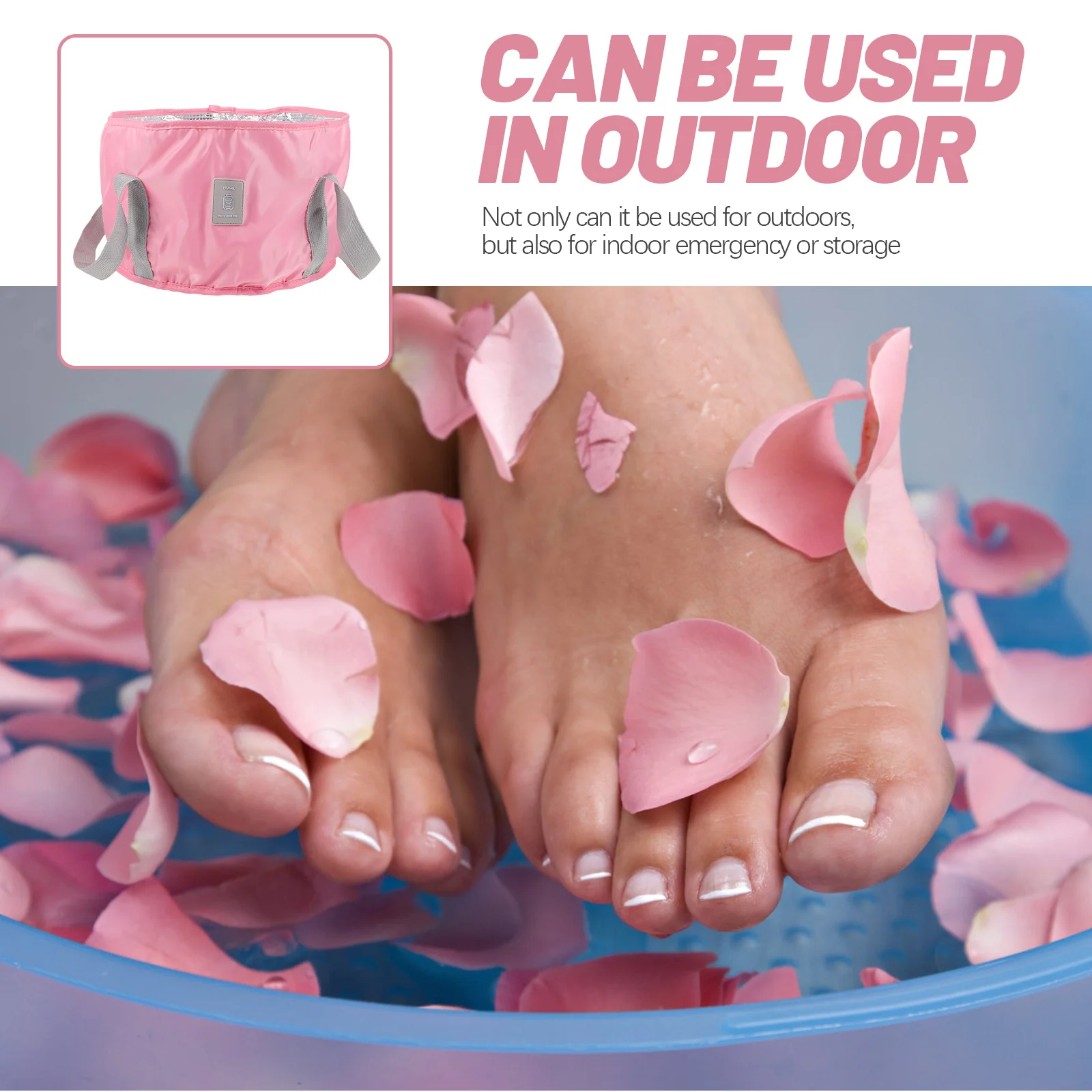 Foot Soaking Foldable Water Bucket For Camping Travel Outdoor Beach Fishing Storage Oxford Cloth Collapsible Basin Portable Foot
Foot Soaking Foldable Water Bucket For Camping Travel Outdoor Beach Fishing Storage Oxford Cloth Collapsible Basin Portable Foot