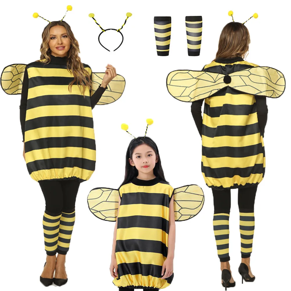 Halloween Cosplay Bee Yellow Top Pants Clothing Party Roleplay Costume Female Suits Outfits Halloween Carnival
Halloween Cosplay Bee Yellow Top Pants Clothing Party Roleplay Costume Female Suits Outfits Halloween Carnival