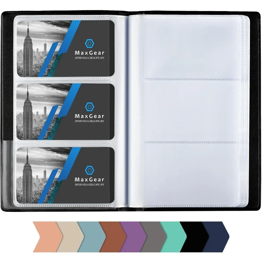 Органайзер для визитных карточек MaxGear, книга на 240 карточек, портативный держатель для визитных карточек для мужчин и женщин, Professiol, искусственная кожа для кредитных карт Binde
Органайзер для визитных карточек MaxGear, книга на 240 карточек, портативный держатель для визитных карточек для мужчин и женщин, Professiol, искусственная кожа для кредитных карт Binde