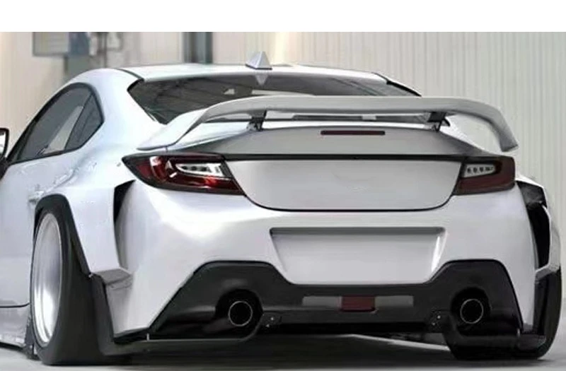 Для Toyota GR8 Subaru BRZ 2022 года, хвост спойлера Rocket Rabbit, фиксированное ветровое крыло из углеродного волокна 
Для Toyota GR8 Subaru BRZ 2022 года, хвост спойлера Rocket Rabbit, фиксированное ветровое крыло из углеродного волокна