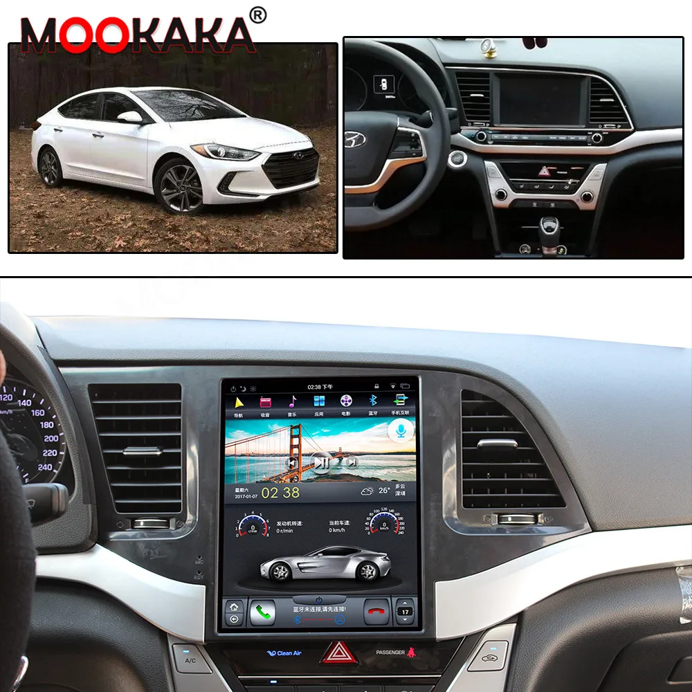 Для Hyundai Elantra 2016-2019 Android 11 автомобильный мультимедийный плеер авторадио GPS навигация аудио стерео
Для Hyundai Elantra 2016-2019 Android 11 автомобильный мультимедийный плеер авторадио GPS навигация аудио стерео