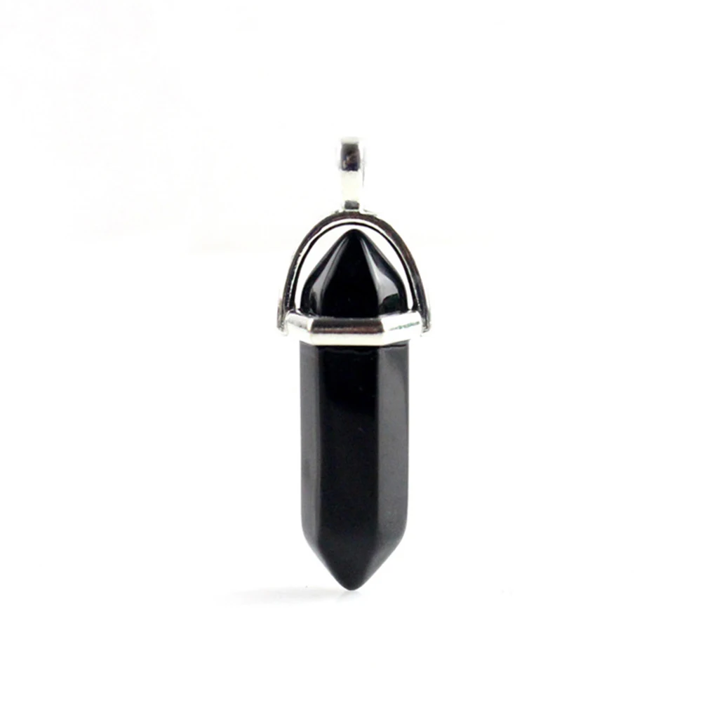 24 Pcs Jewelry Hexagon Pillar Pendant Crystal Hexagonal Column Natural Stone Beads
24 Pcs Jewelry Hexagon Pillar Pendant Crystal Hexagonal Column Natural Stone Beads