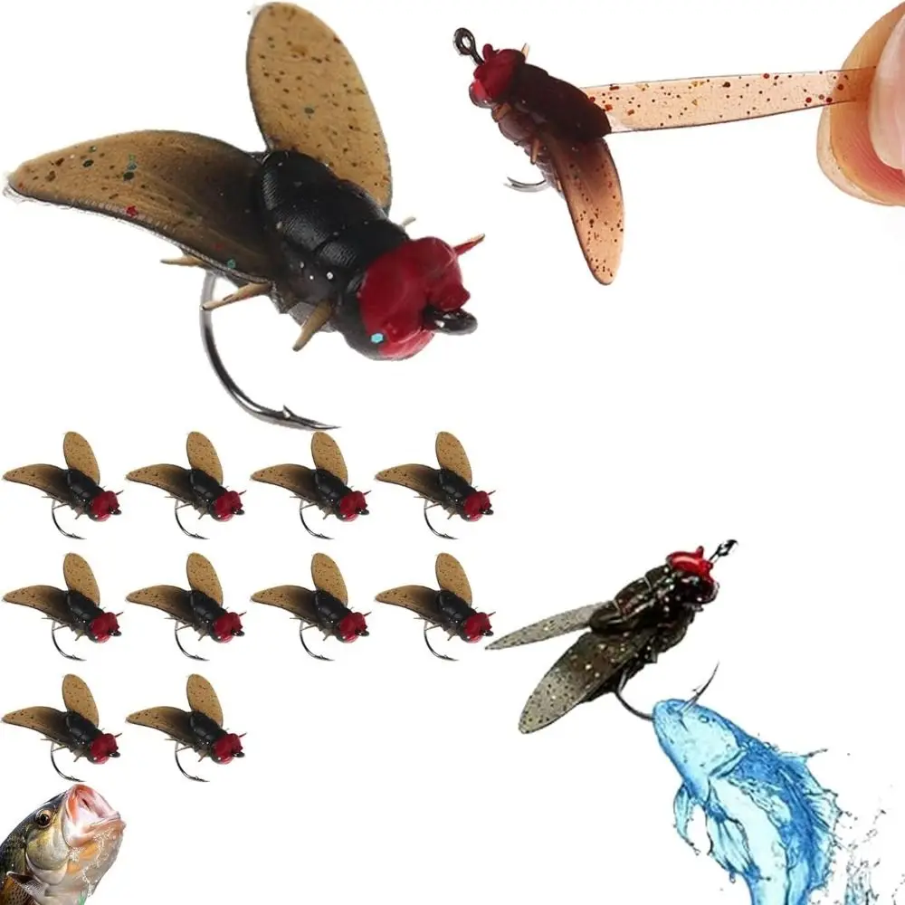 20PCS Sharpened Hook Bionic Fly Fishing Bait Durable Simulated Flies Flies Spinner Swim Baits Shrimp Flavor 3 Different Sizes
20PCS Sharpened Hook Bionic Fly Fishing Bait Durable Simulated Flies Flies Spinner Swim Baits Shrimp Flavor 3 Different Sizes