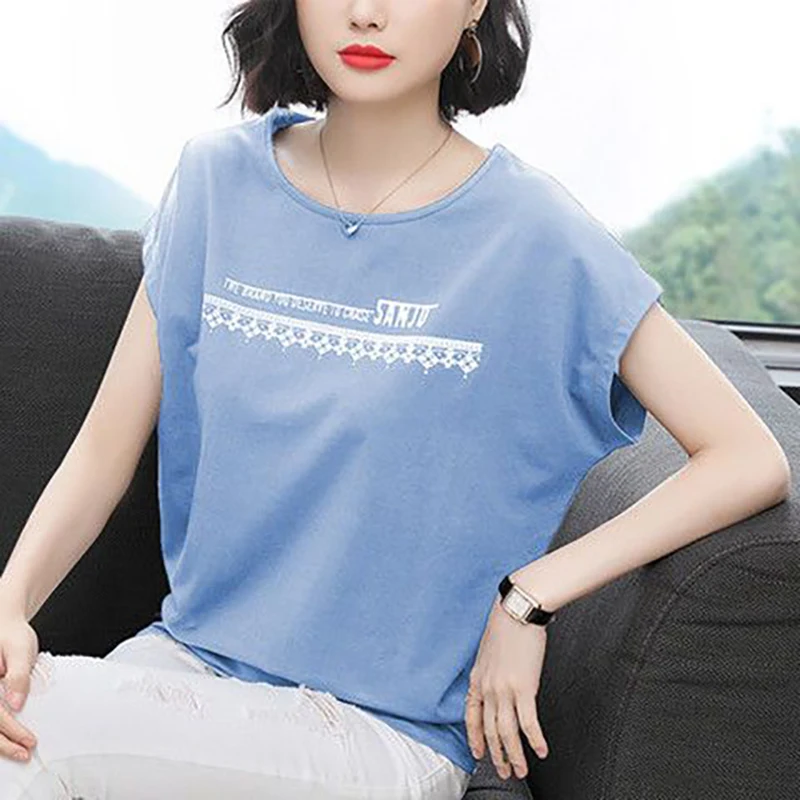 Fashion V-Neck Printed Batwing Sleeve T-Shirts Women Clothing Summer New Loose Short Sleeve Casual Tops Commuter Tee Shirt
Fashion V-Neck Printed Batwing Sleeve T-Shirts Women Clothing Summer New Loose Short Sleeve Casual Tops Commuter Tee Shirt