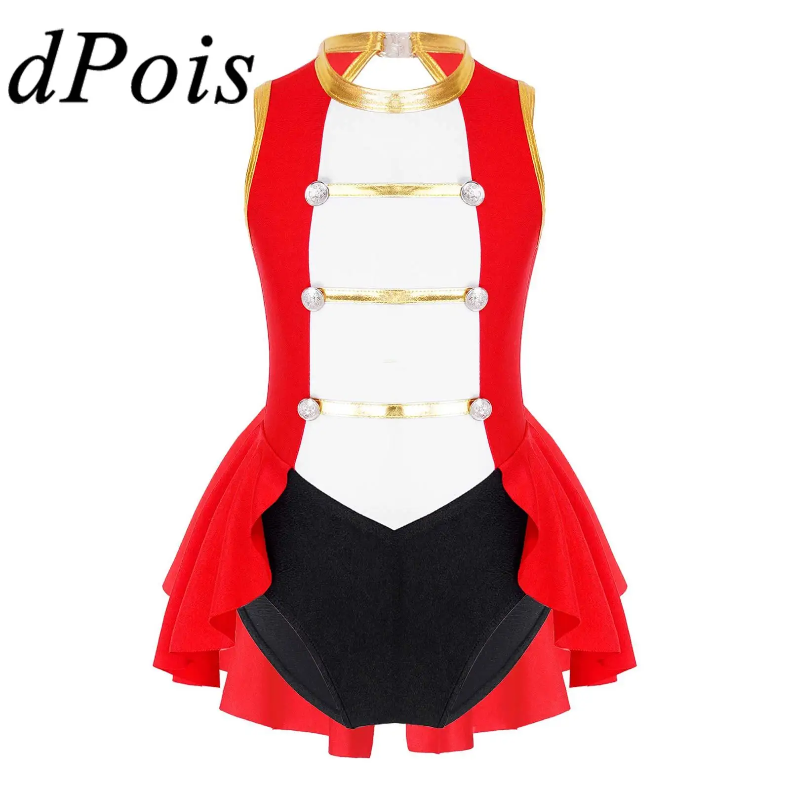 Kids Girls Circus Dress Up Costume Sleeveless Back Hollow Out Gymnastics Leotard Vintage Girls Circus Costume Cosplay Jumpsuit
Kids Girls Circus Dress Up Costume Sleeveless Back Hollow Out Gymnastics Leotard Vintage Girls Circus Costume Cosplay Jumpsuit