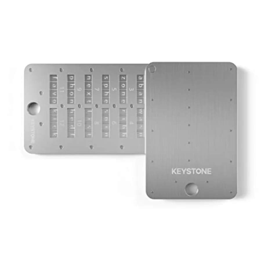 Crypto Seed Storage Crypto Steel Capsule Metal Wallet Cold Storage Backup 24 Words Bitcoin Key Phrase Storage Steel Plate Compa
Crypto Seed Storage Crypto Steel Capsule Metal Wallet Cold Storage Backup 24 Words Bitcoin Key Phrase Storage Steel Plate Compa
