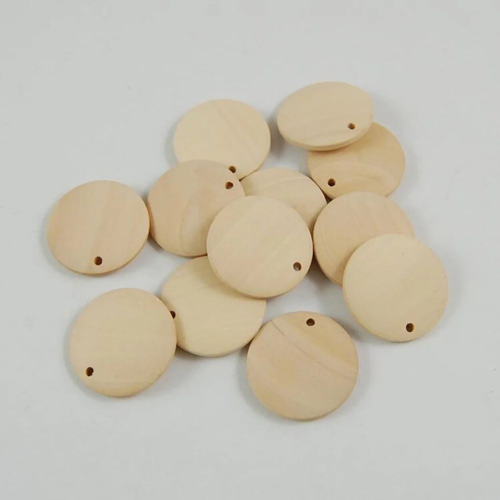 50Pcs Round Wood Slice Pendant Wooden Charm DIY Pendant Charms Set for Necklace Bracelet Jewelry Making Accessories Single Hole
50Pcs Round Wood Slice Pendant Wooden Charm DIY Pendant Charms Set for Necklace Bracelet Jewelry Making Accessories Single Hole