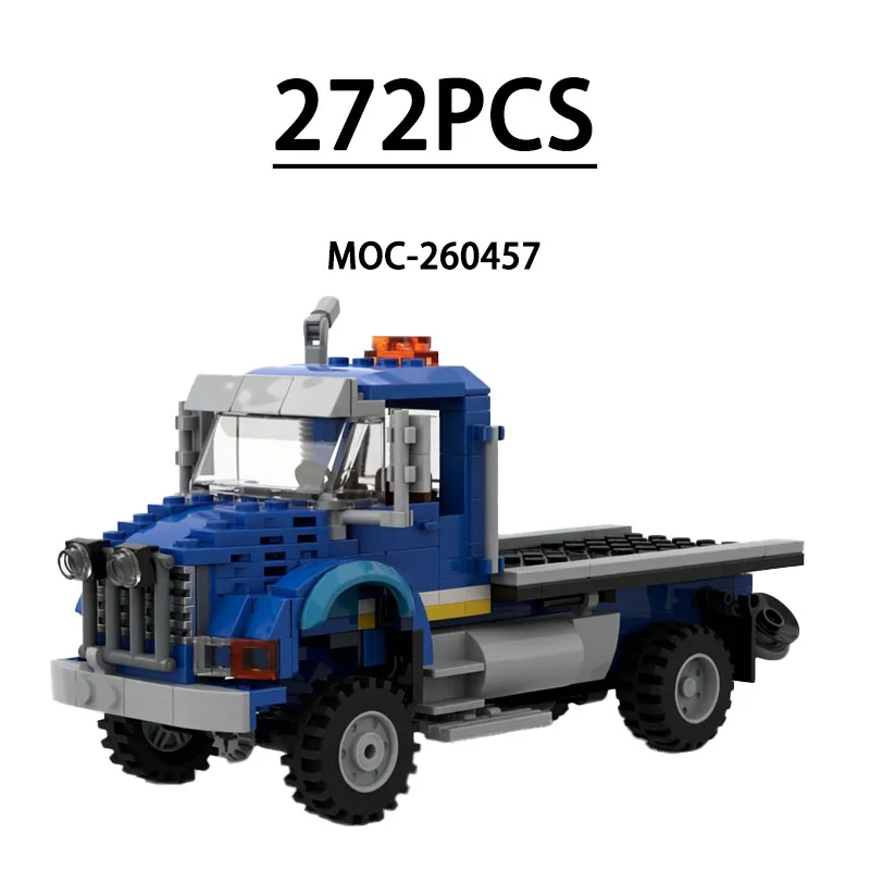 MOC-260457 Building Block Flatbed Truck Model, 272 Pieces, Children's Educational Birthday, Christmas, and New Year Toy Gift
MOC-260457 Building Block Flatbed Truck Model, 272 Pieces, Children's Educational Birthday, Christmas, and New Year Toy Gift